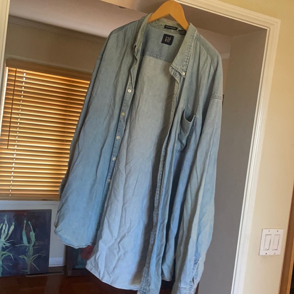 XXL jean shirt